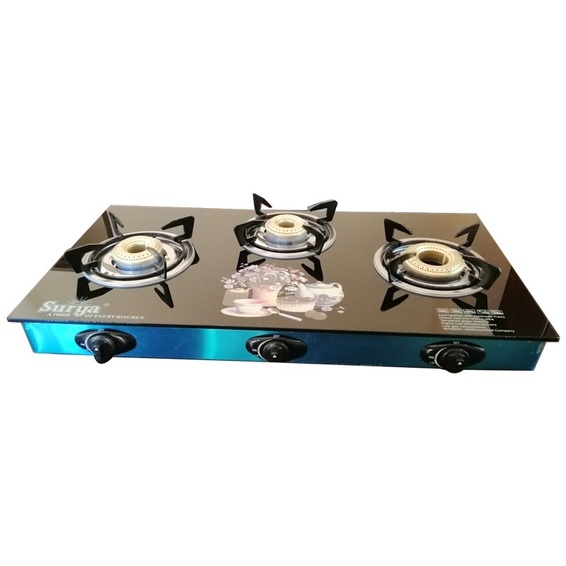 Buy Surya Crystal 3 Burner Gas Stove Online at Best Price in Nepal OKDam