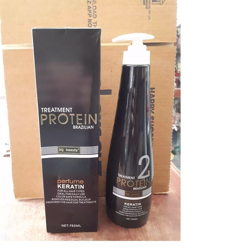 a brazilian protein hair treatment