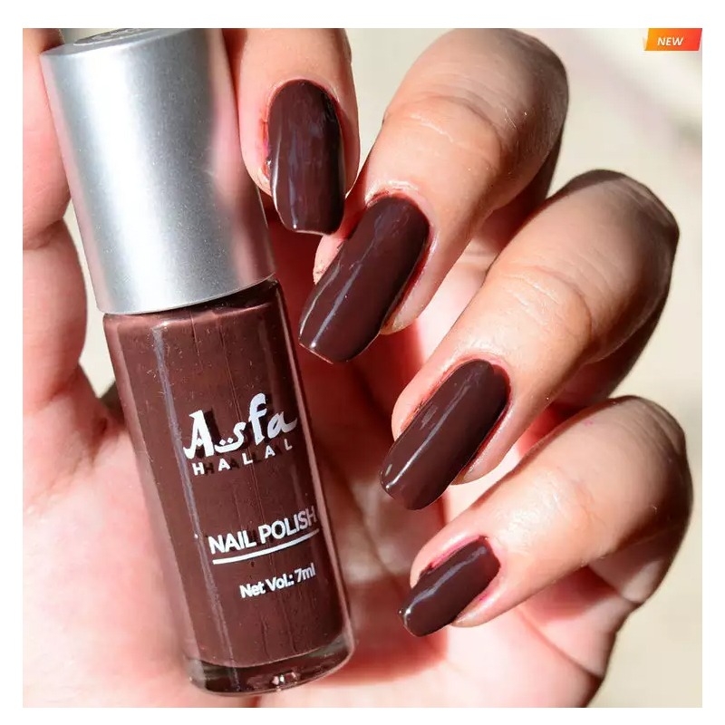 Buy Asfa Halal Hi Shine Nail Polish Brown Chestnut 014 7ml Online at Best Price in Nepal: OKDam Buy Asfa Halal Hi Shine Nail Polish Brown Chestnut 014 7ml Online at Best Price in Nepal: OKDam