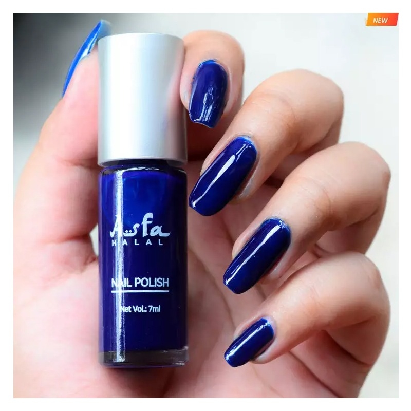Buy Asfa Halal Hi Shine Nail Polish Blue Berry 013 7ml Online at Best Price  in Nepal: OKDam