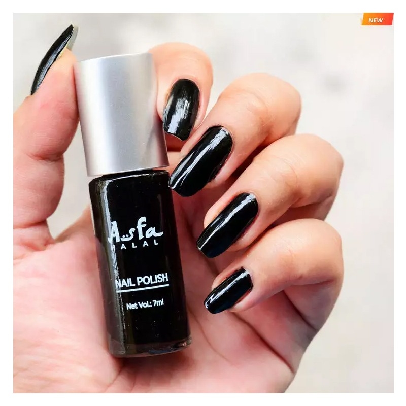 Buy Asfa Halal Hi Shine Nail Polish Black Inky 019 7ml Online at Best Price in Nepal: OKDam Buy Asfa Halal Hi Shine Nail Polish Black Inky 019 7ml Online at Best Price in Nepal: OKDam