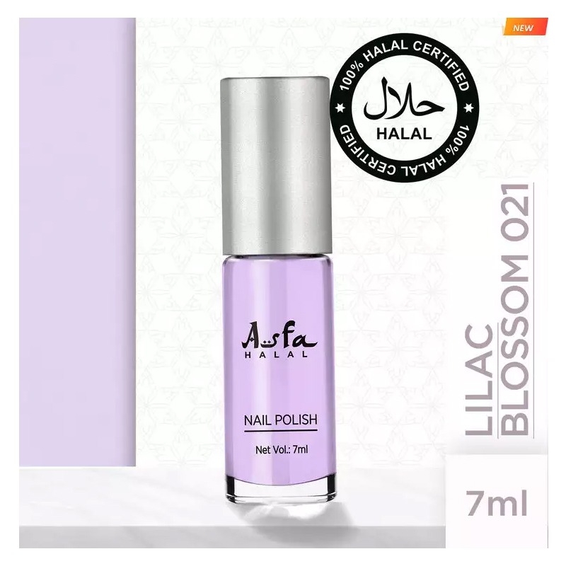 Buy Asfa Halal Hi Shine Nail Polish Lilac Blossom 021 7ml Online at Best  Price in Nepal: OKDam