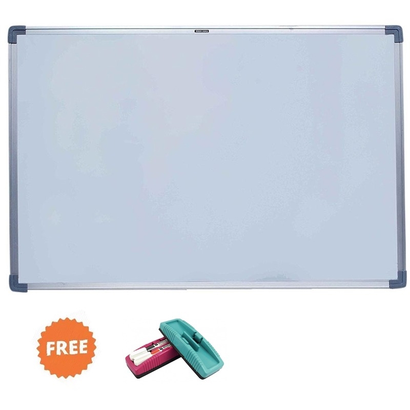 Buy Magnetic White Board (5x3ft) + Free Duster Online at Best Price