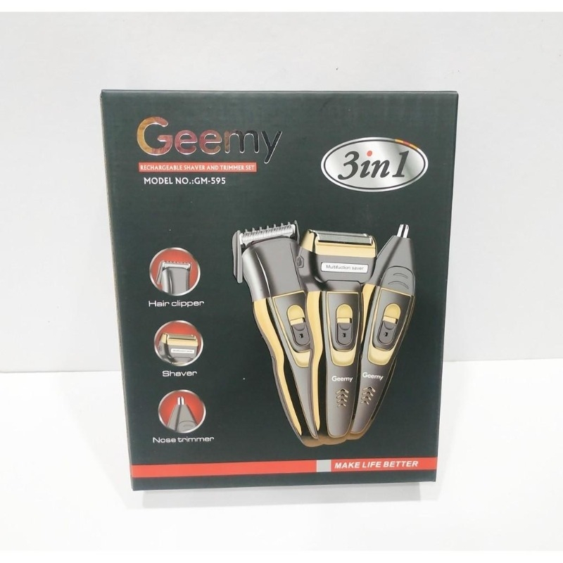Buy 3 in 1 Rechargeable Geemy Shaver & Trimmer Online at Best Price in Nepal: OKDam Buy 3 in 1 Rechargeable Geemy Shaver & Trimmer Online at Best Price in Nepal: OKDam