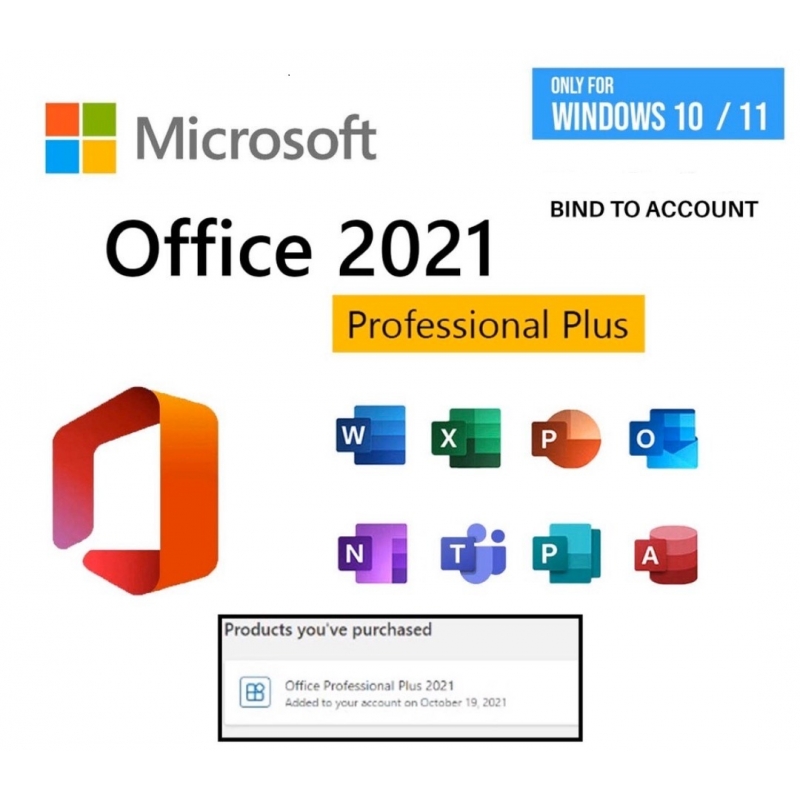 Buy Office 2021 Pro Plus Email Bind Key - (Windows) - Lifetime License  Online at Best Price in Nepal: OKDam
