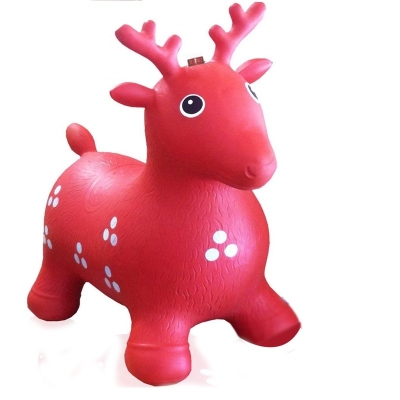 Animal Bouncer Ride-On Toy With Music for Kids, Boys ( Rubber Horse Toy)