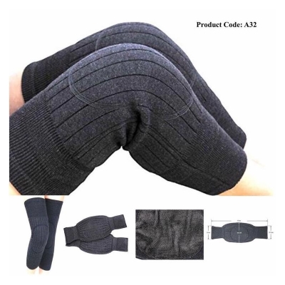 Knee Warmer Woolen  - Grey