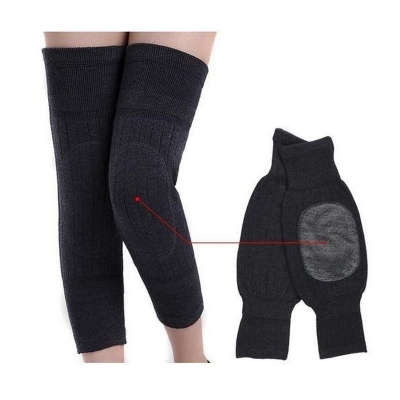 Woolen Knee Warmer Inside Fur