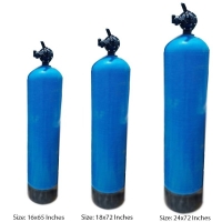 Home Water Treatment Fiber Vessels Size 16 x 65 Inches 