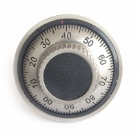 Coded Dial Lock 4 Disc Jewelry Safe Box Cutaway Cabinet Combination Lock