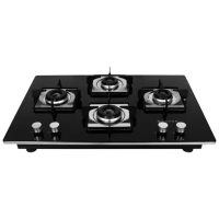 FABER Hob/Hobtop Glass Automatic Hob 4 Burners (HCT 754-SR CRS LBK CI)  