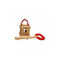  Kids Wooden Lock & key Co-Ordination Shape hc-23