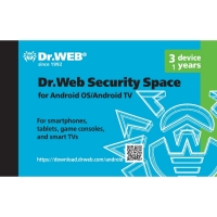 DR. WEB Security Space for Android Mobile - 3 Device 1 Year
