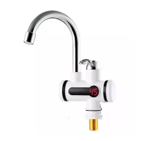 Digital Display Instant Electric Water Heater Faucet Heating Kitchen Tap Little