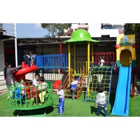 Outdoor Play Equipment With Mari Go Round