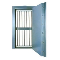 Tiger Strong Bank Vault Room Iron Door - 80 inch